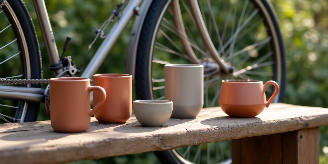 職人の手によって作られた美しい陶器のコレクション
