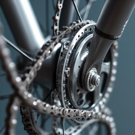 自転車のパーツ詳細